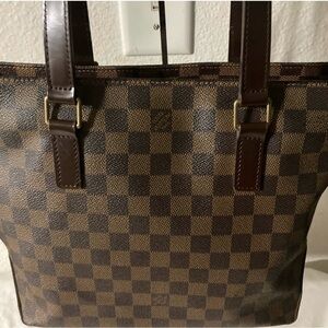 Louis Vuitton Authentic Ebene Damier Handbag EUC
